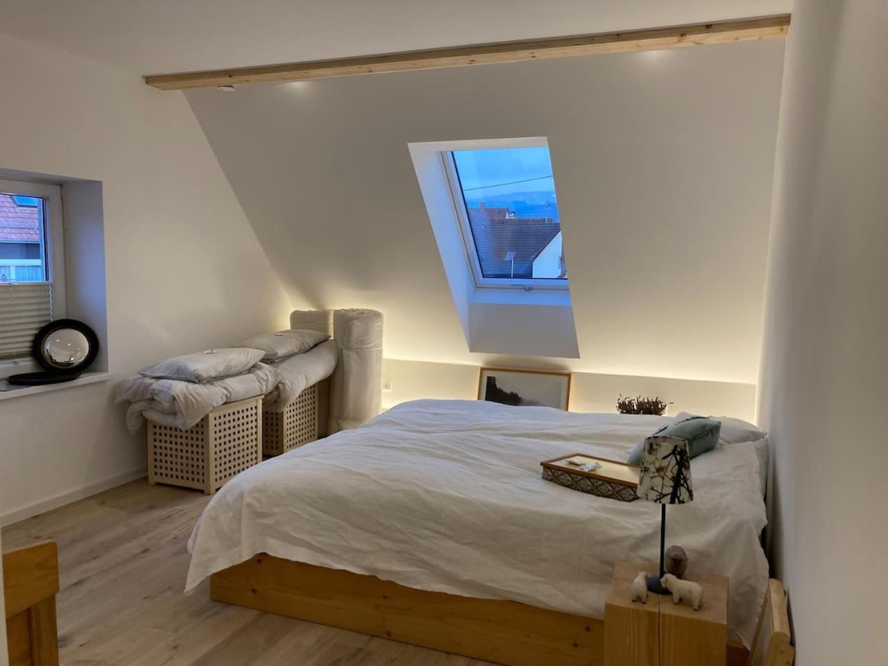 شقة Neues Penthouse-Loft Mit Konuskarte Fuer Gratis Oepnv Ehrenkirchen المظهر الخارجي الصورة